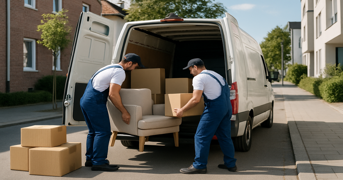 Professionelle Verpackung für Beiladung Gütersloh